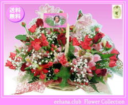 6月の誕生花 メモリーアレンジ