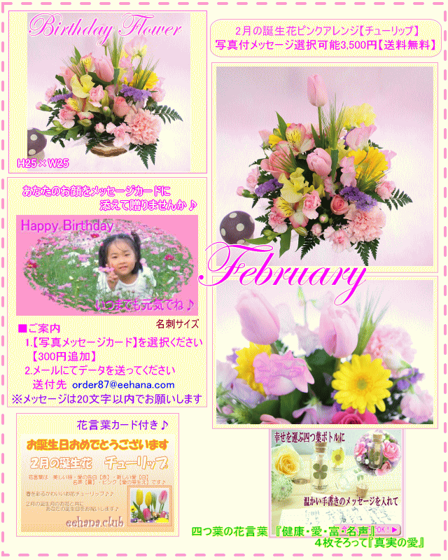 2月の誕生花