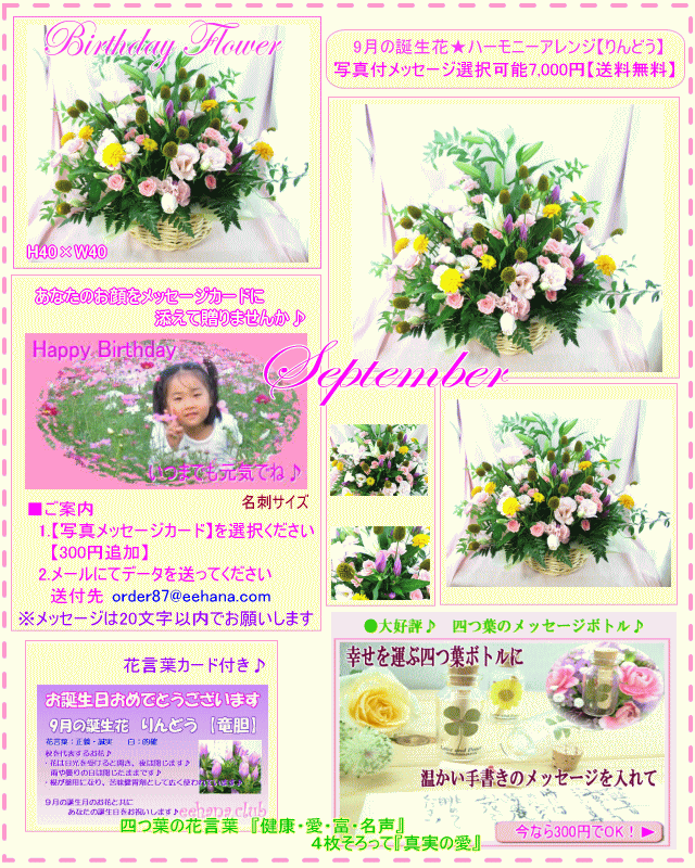 9月の誕生花