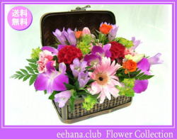 9月の誕生花 宝箱アレンジ